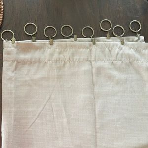 Curtains with tie backs